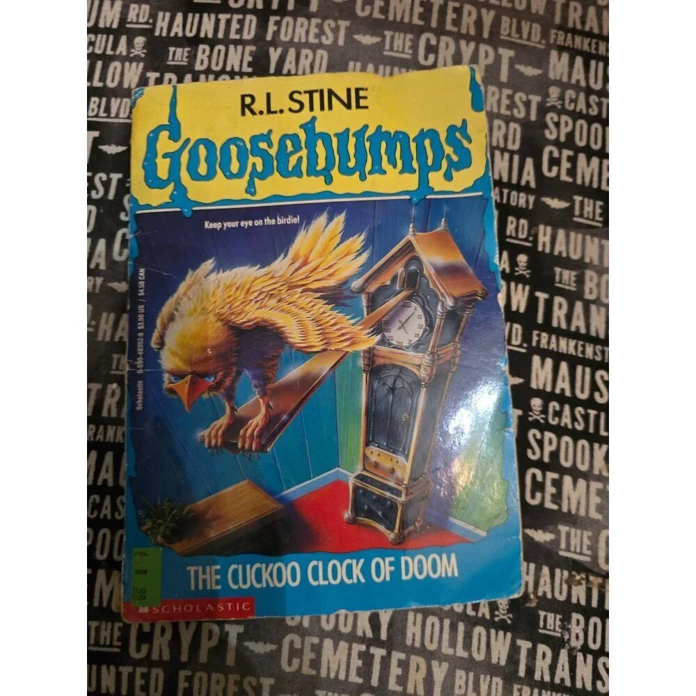 Goosebumps #28 The Cuckoo Clock of Doom by R.L. Stine Vintage Horror Paperback